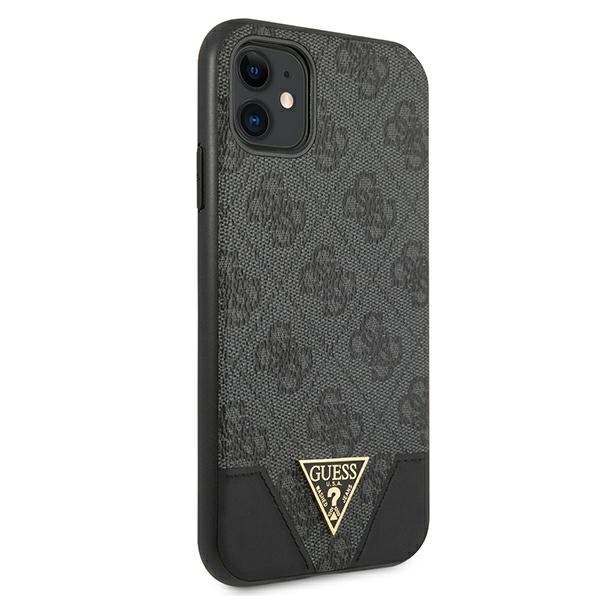 Guess GUHCN61PU4GHBK iPhone 11 6,1" / Xr szary/grey hardcase
